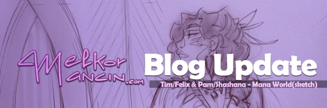 Tim/Felix & Pam/Shashana - Mana World(sketch)